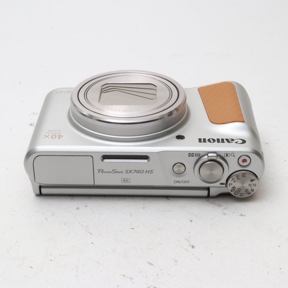 Canon コンパクトデジタルカメラ PowerShot SX740 HS シルバー 光学40