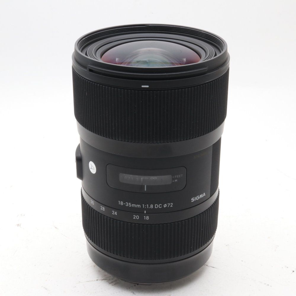 シグマ Sigma レンズ 18 35 mm F 1 8 DC HSM Canon キヤノン EF Sマウント ズーム 標準 APS C 一眼レフ用 Art