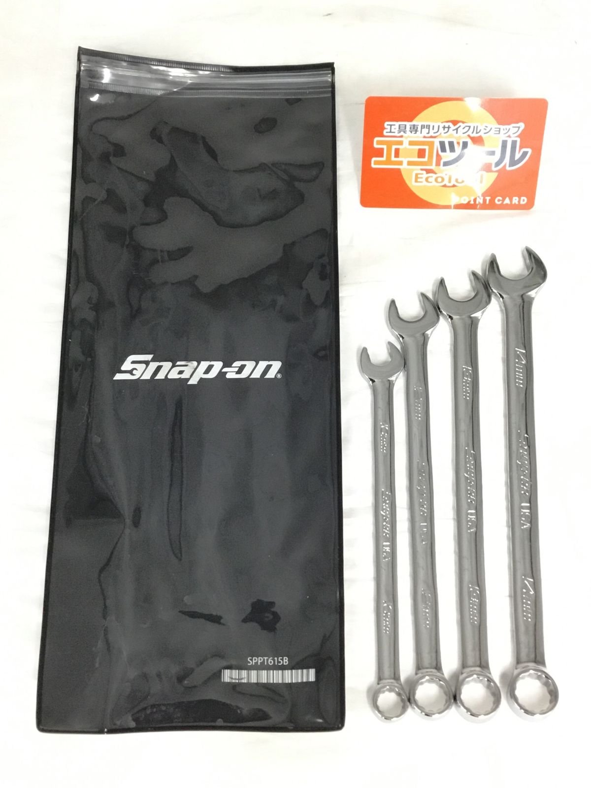 品 ○Snap-on|スナップオン フランクドライブプラス コンビネーションレンチ SOEXM 4本セット エコツー M 02