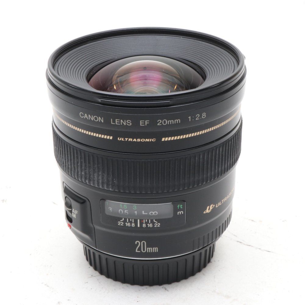 Canon 単焦点レンズ EF 20 mm F 2.8 USM フルサイズ対応
