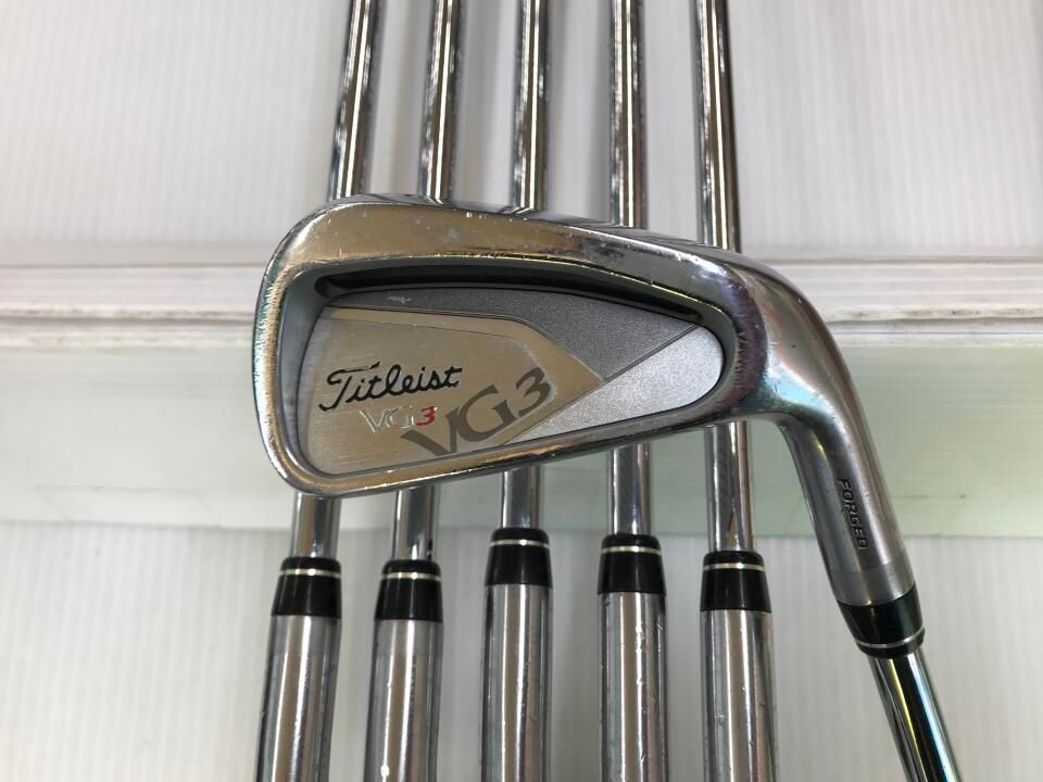 タイトリスト VG3 2012 NSプロ950GH Sフレックス アイアンセット 中古