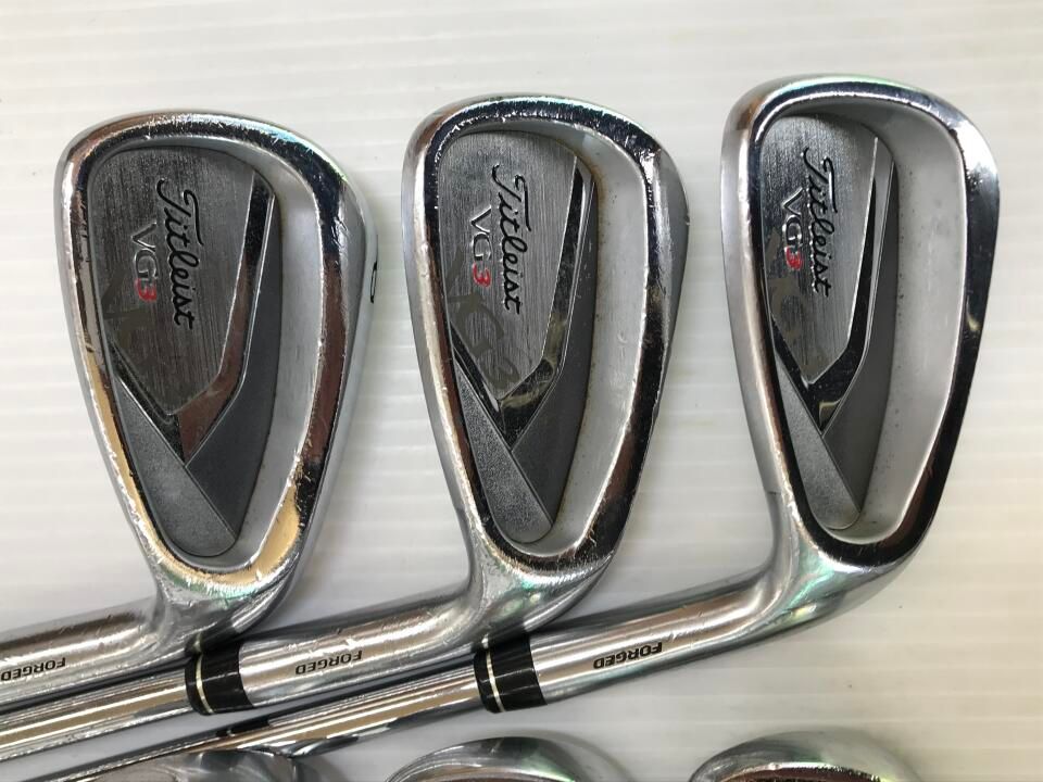 タイトリスト VG3 2012 NSプロ950GH Sフレックス アイアンセット 中古
