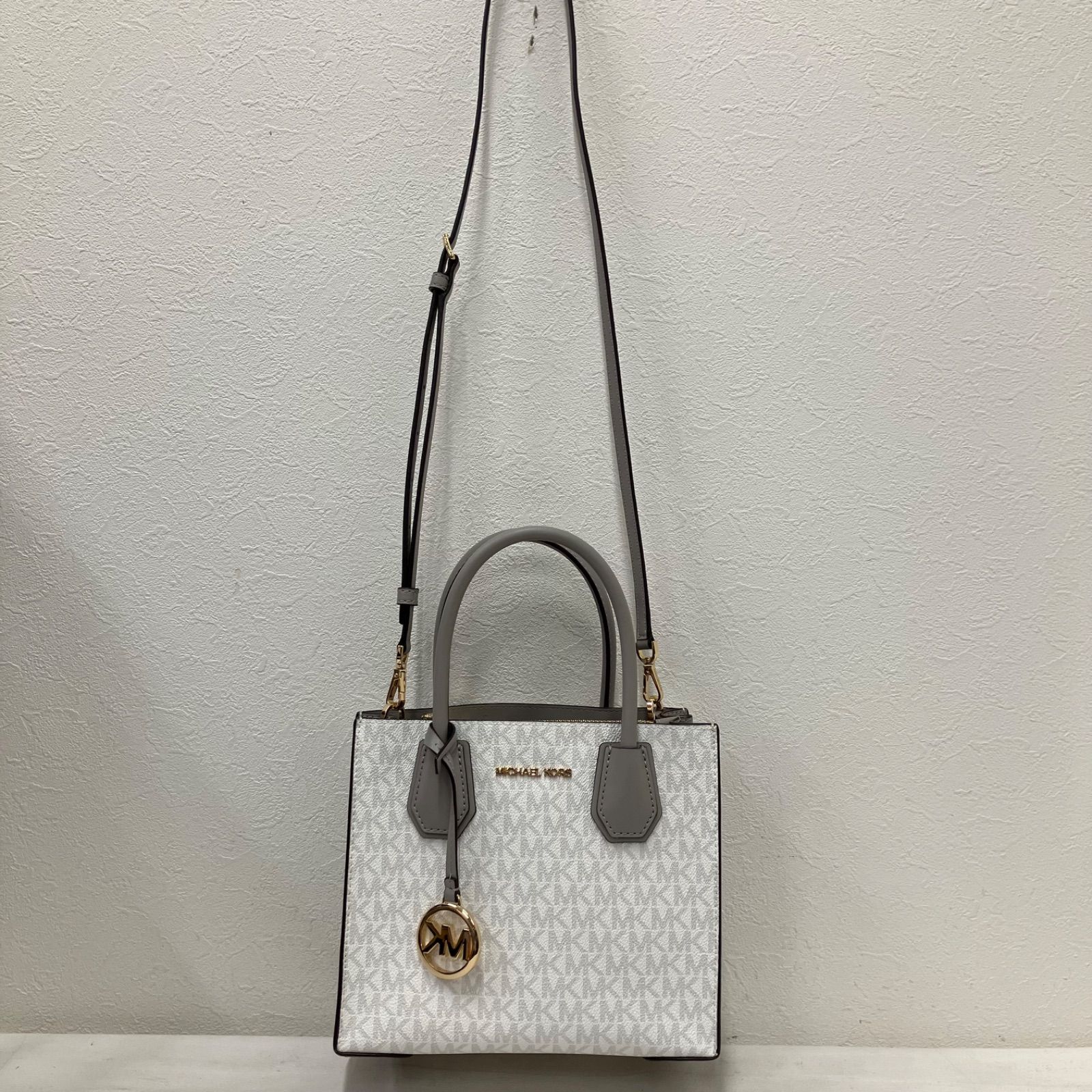 D9312 MICHAEL KORS マイケルコース MERCER ショッパートート クロス