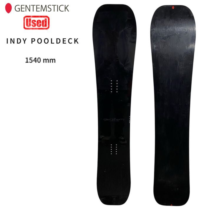 中古 スノーボード 使用状態 【B】 GENTEMSTICK SNOWBOARDS ( ゲンテン