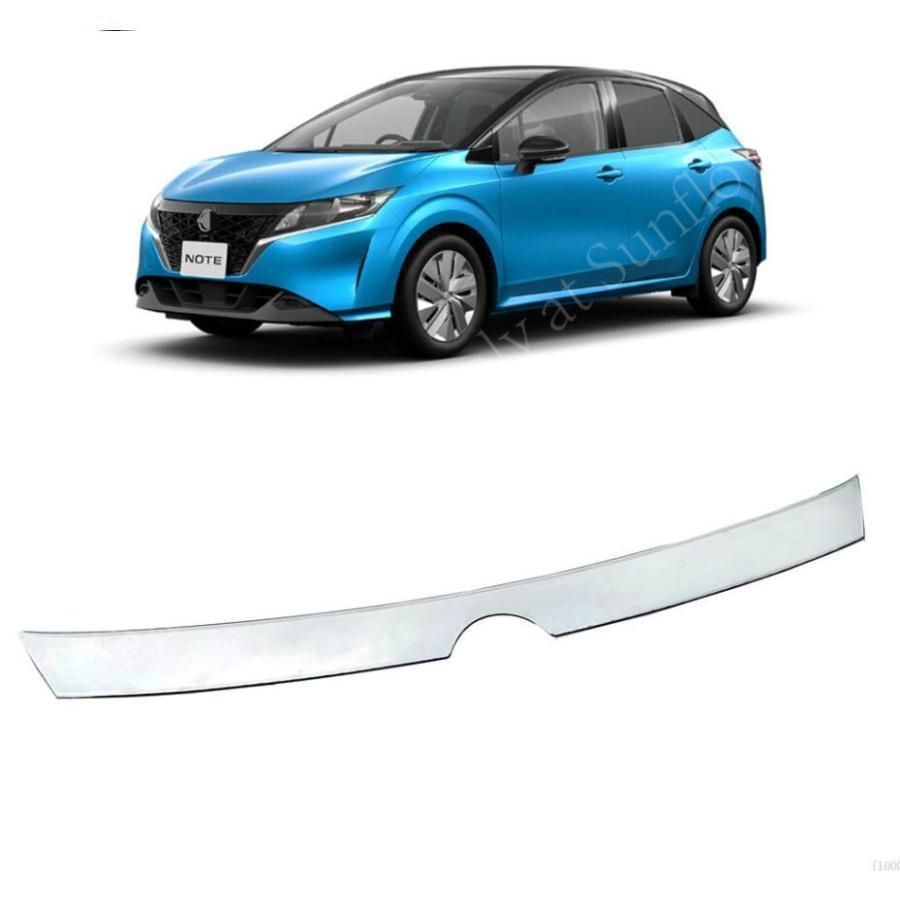 日産 ノート e 13 ボンネットガーニッシュ 1 P NOTE POWER パーツ ドレスアップ キズ防止