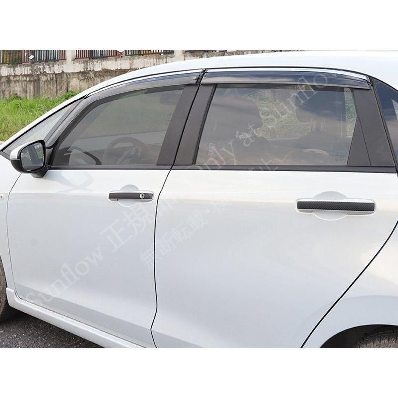 新型フィット フィット4 カスタム パーツ ドアバイザー