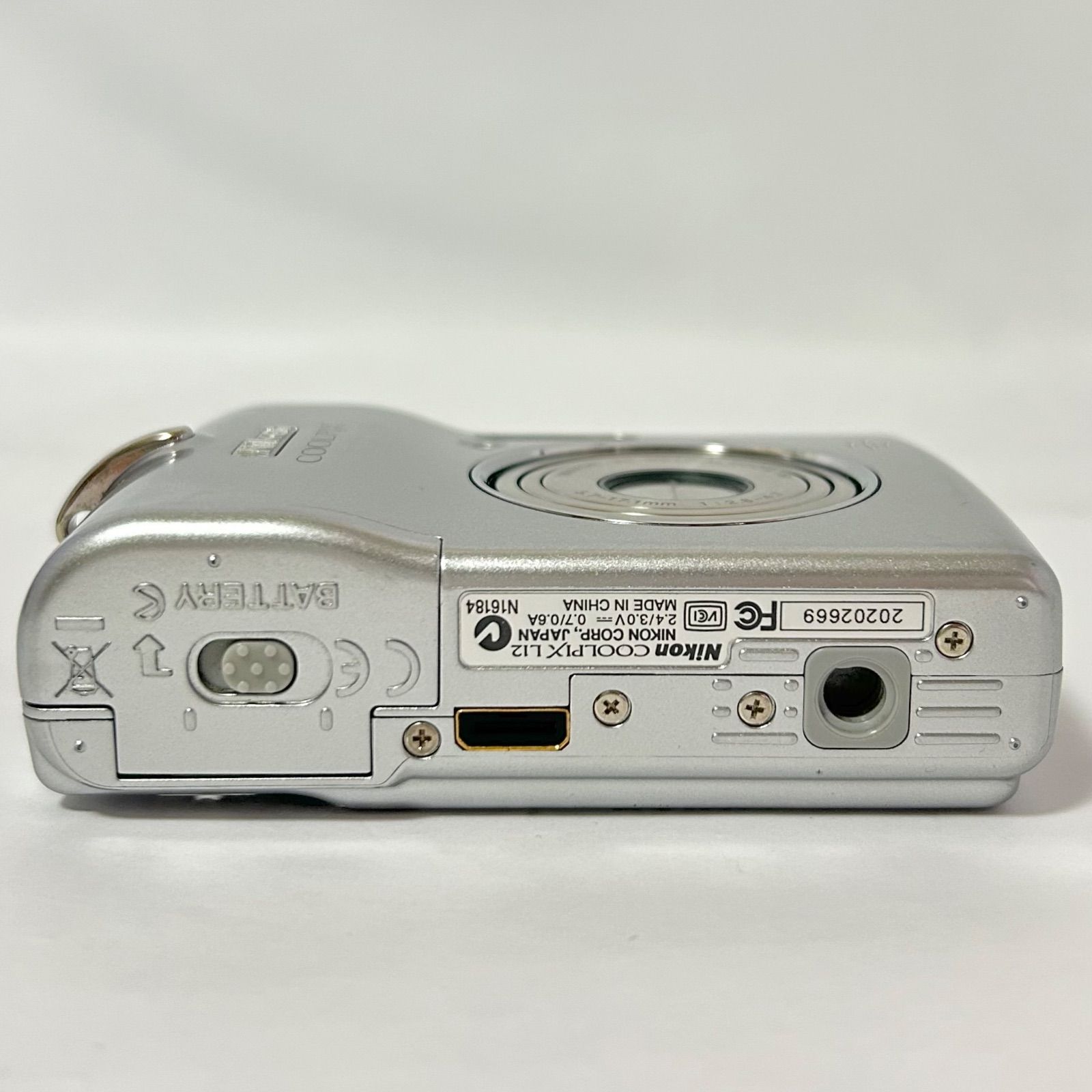完全動作・美品】 Nikon ニコン COOLPIX L12 ☆動作OK☆コンパクト