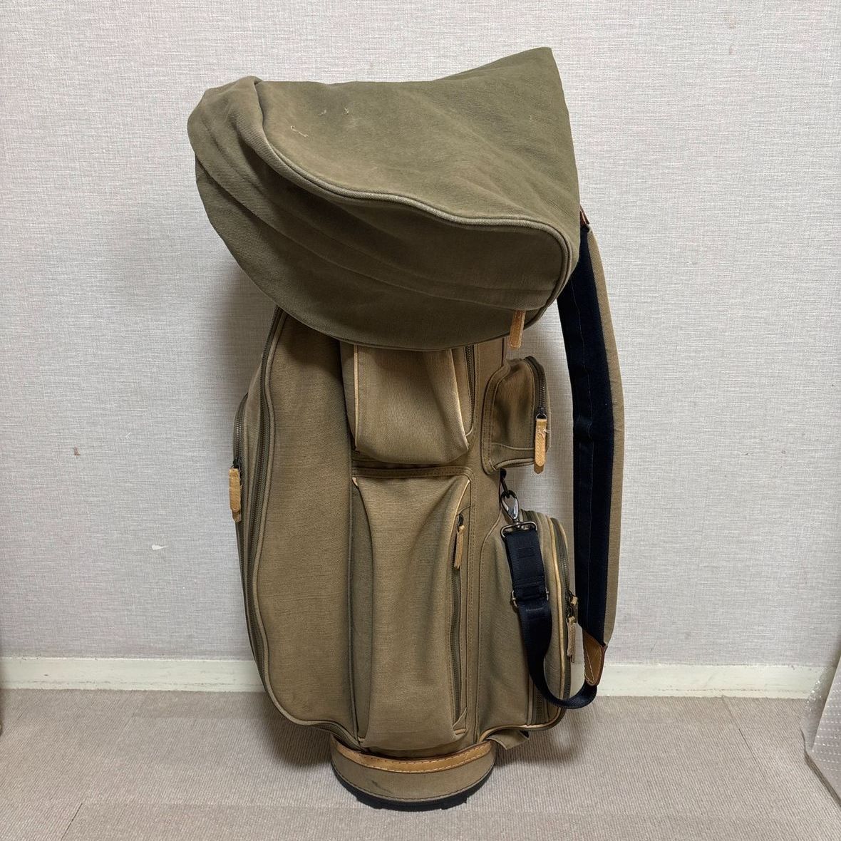 希少・ヴィンテージ】ONOFF LABO DESIGN 布製キャディバッグ