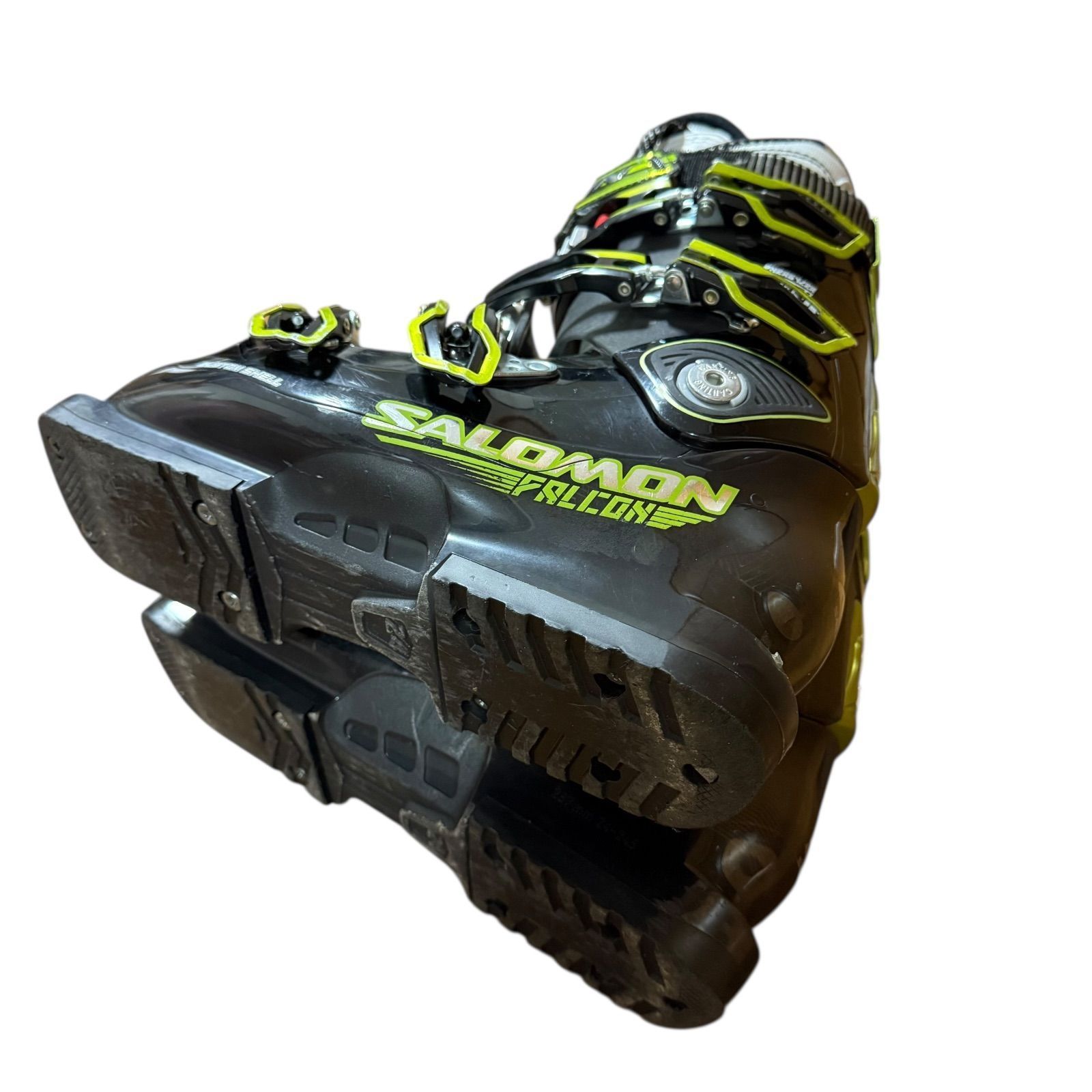 中古美品】SALOMON FALCON XR CS energyzer 105+ 24-24.5cm スキー