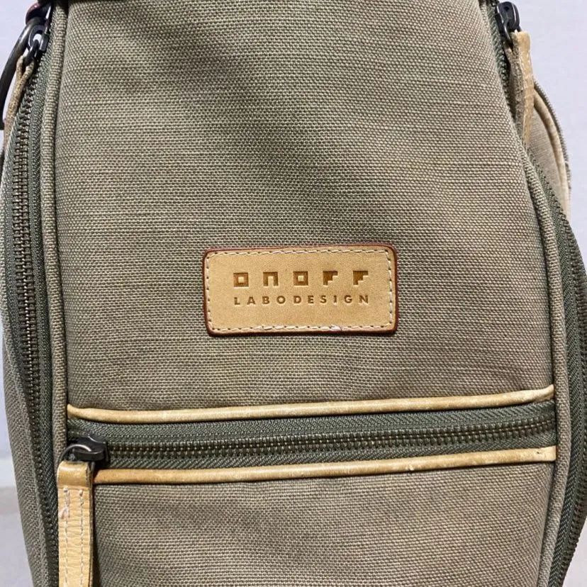 希少・ヴィンテージ】ONOFF LABO DESIGN 布製キャディバッグ