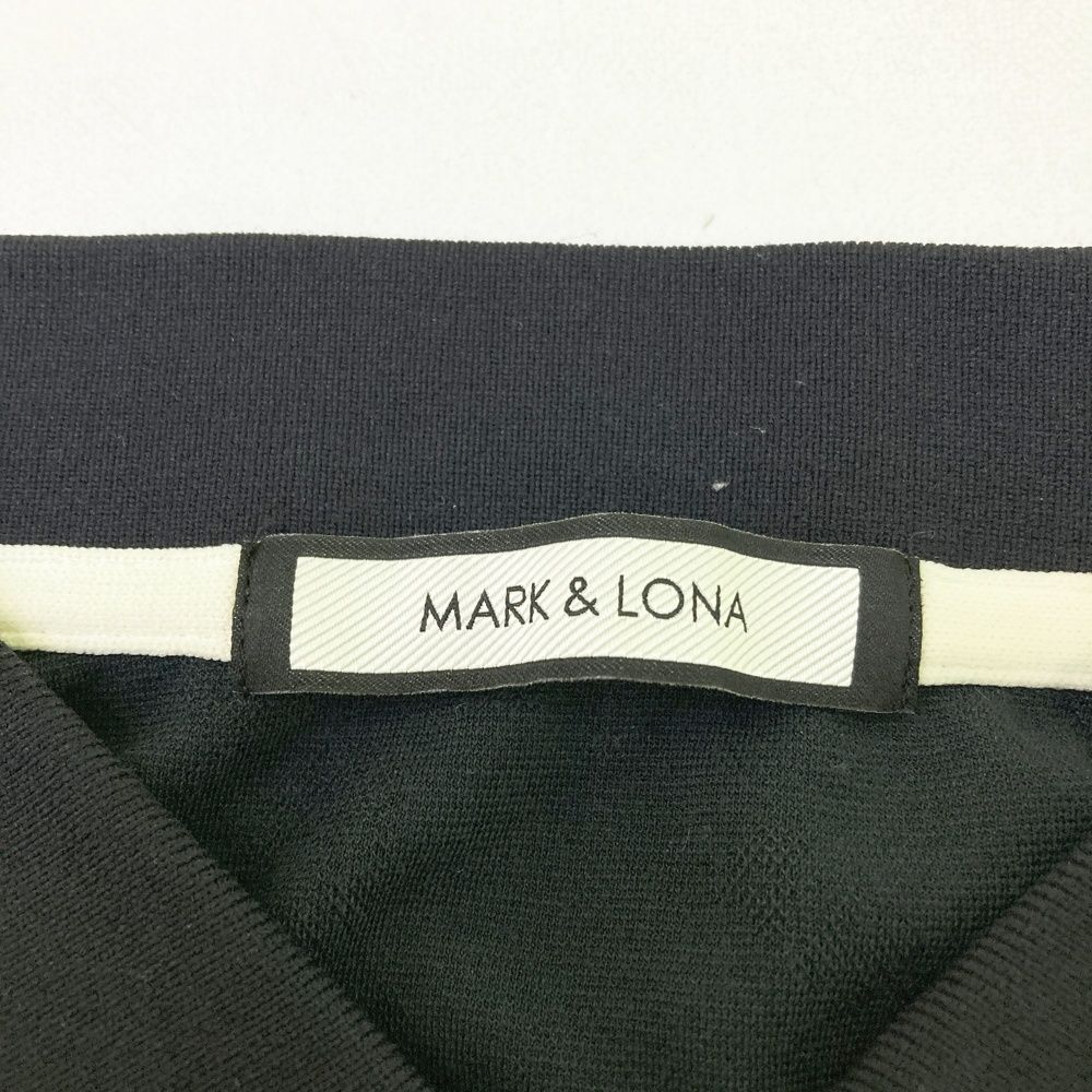 サイズ：46 MARK&LONA マークアンドロナ 半袖ポロシャツ スカル 総柄