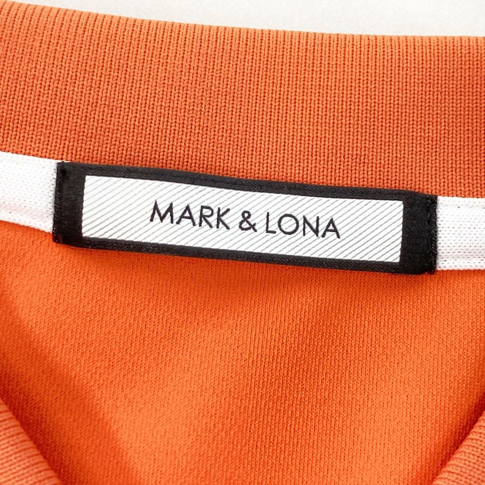 サイズ：44 MARK&LONA マークアンドロナ 半袖ポロシャツ オレンジ系