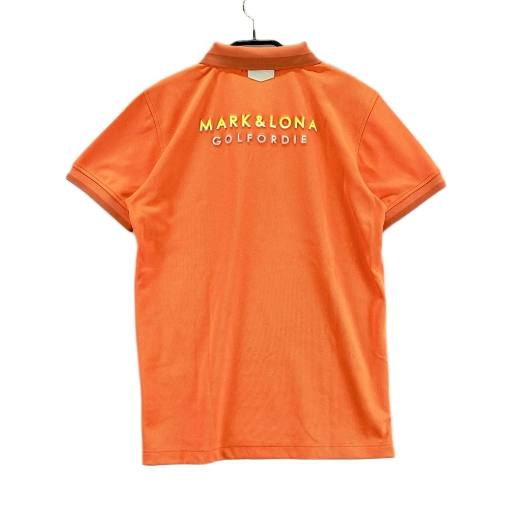 サイズ：44 MARK&LONA マークアンドロナ 半袖ポロシャツ オレンジ系