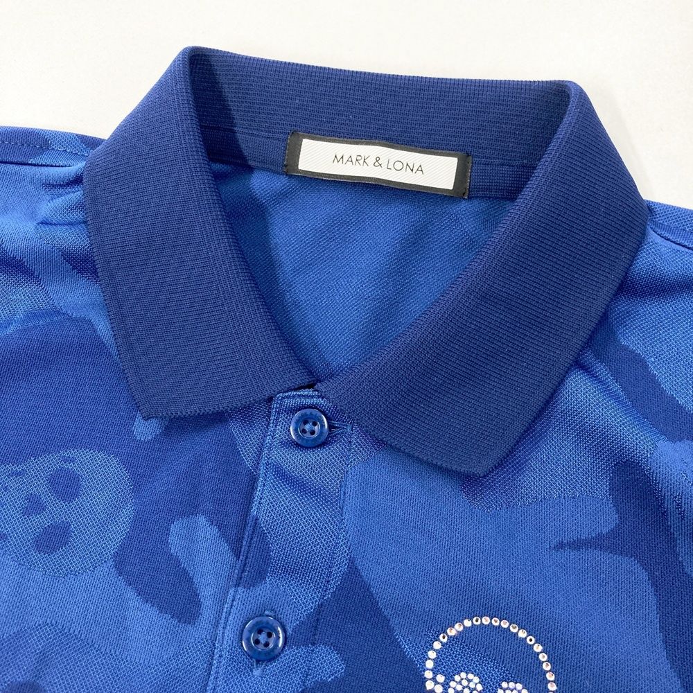 サイズ：44 MARK&LONA マークアンドロナ 半袖ポロシャツ カモフラ