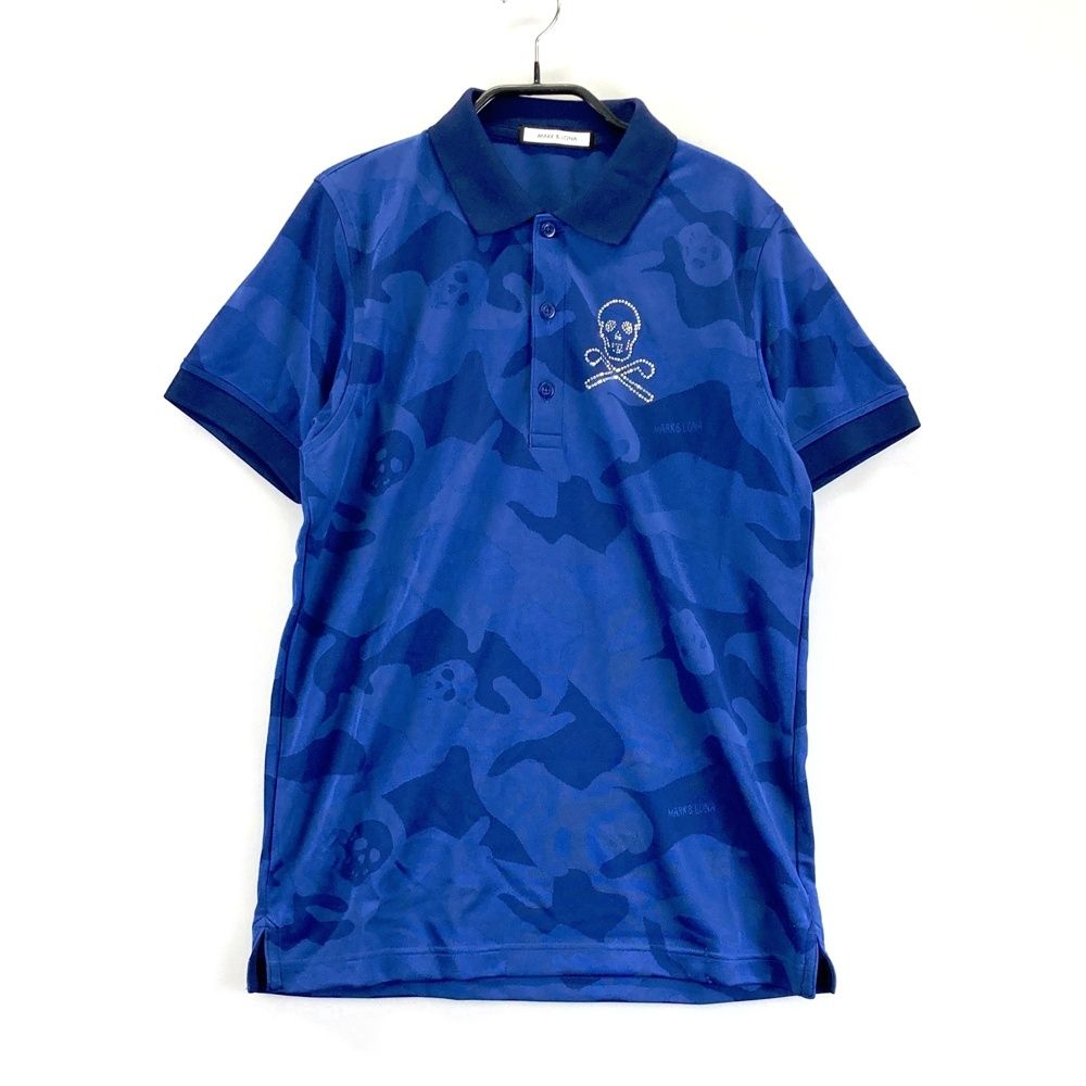 サイズ：44 MARK&LONA マークアンドロナ 半袖ポロシャツ カモフラ