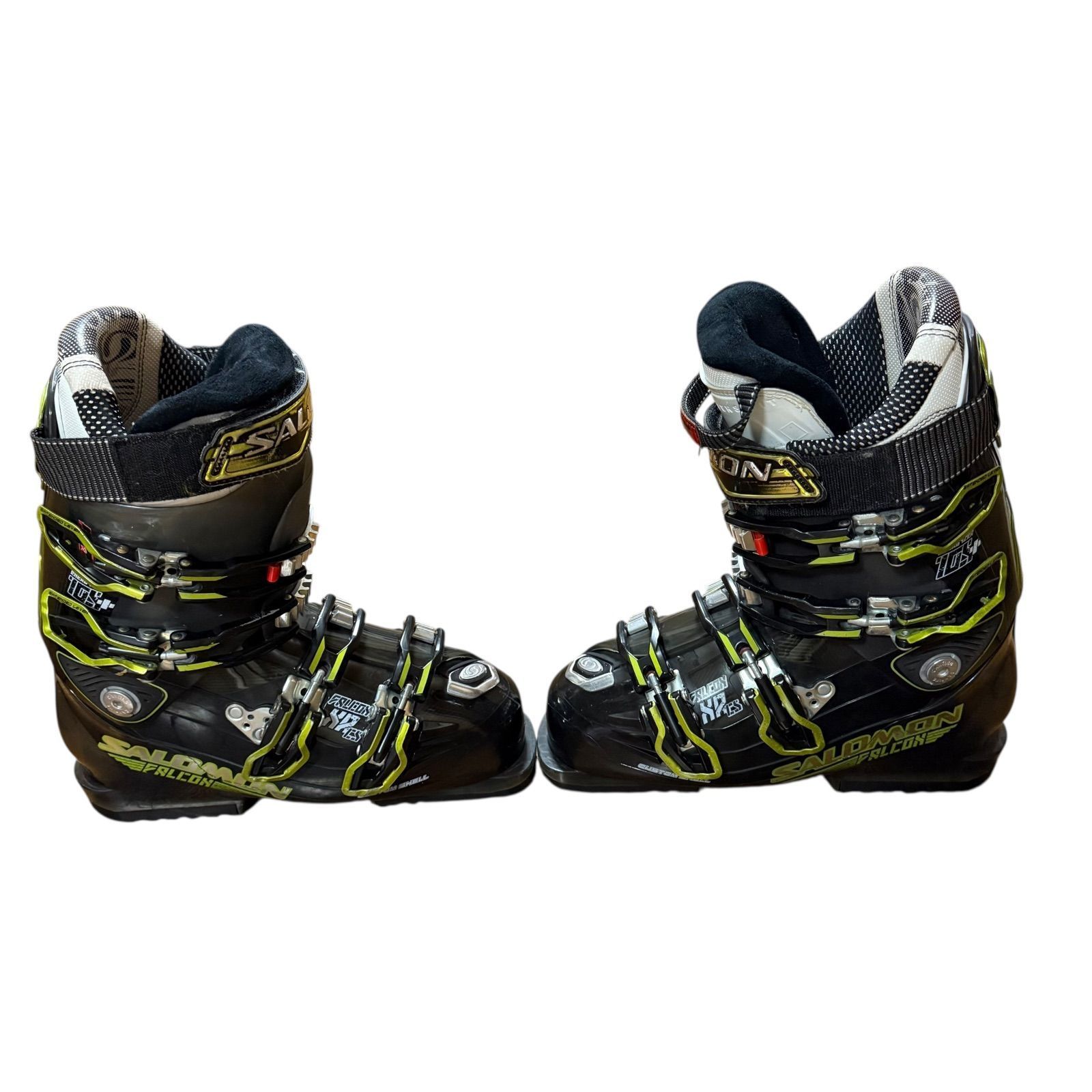 中古美品】SALOMON FALCON XR CS energyzer 105+ 25-25.5cm スキー