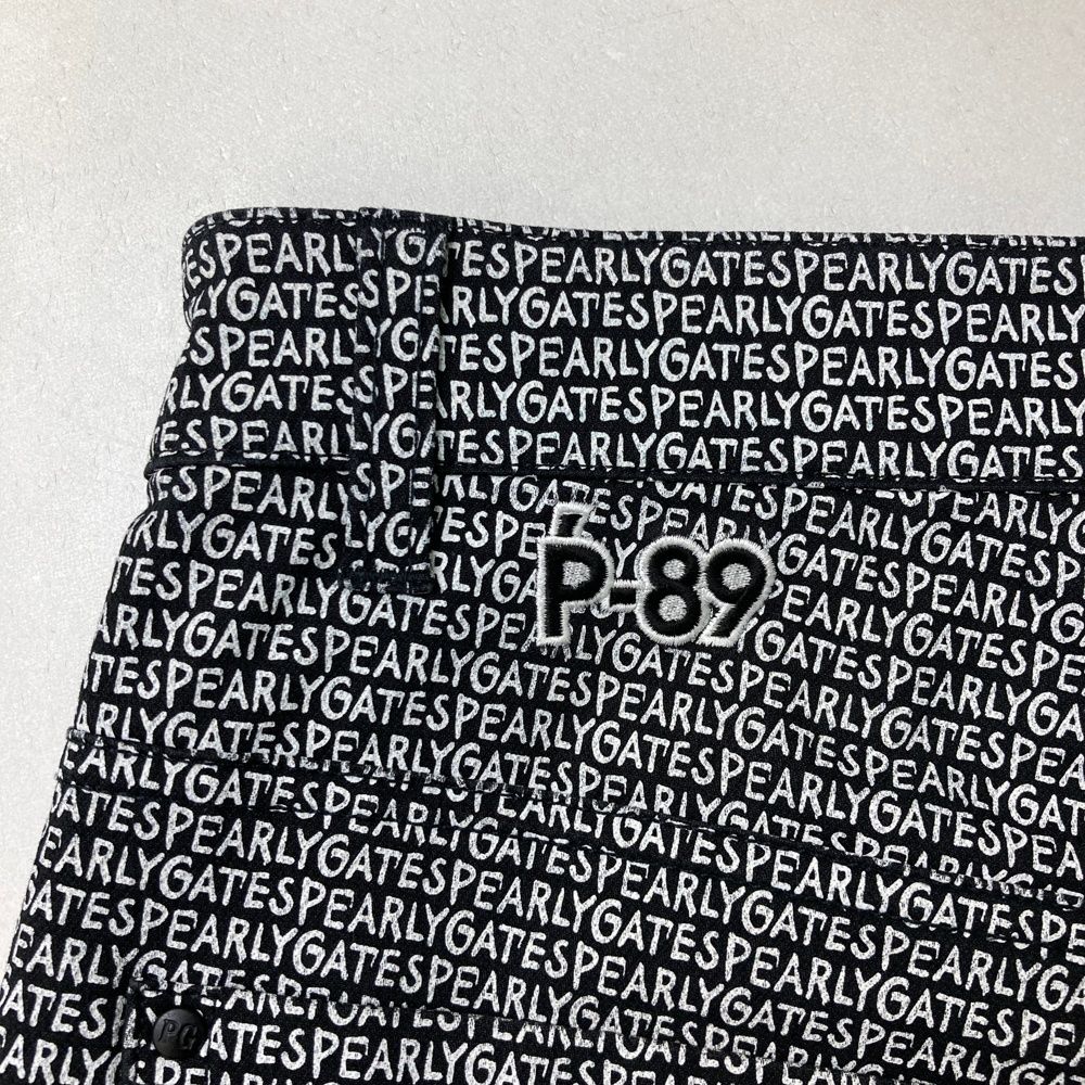 サイズ：6 PEARLY GATES パーリーゲイツ 2023年 ハーフパンツ ロゴ総柄