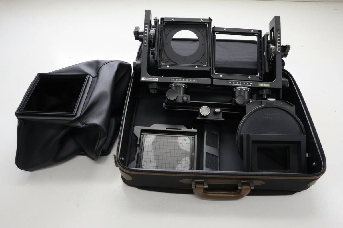 HORSEMAN ホースマン 大判カメラ フレームSV-25H・蛇腹のみ ブラック