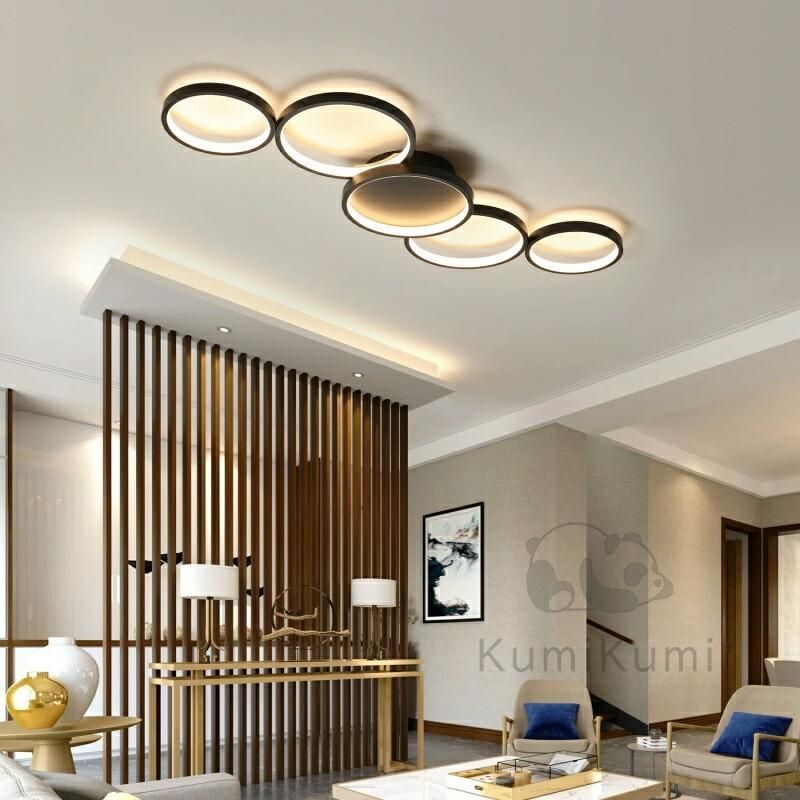 LED シーリングライト 北欧 円形省エネ アクリルシャンデリア (178