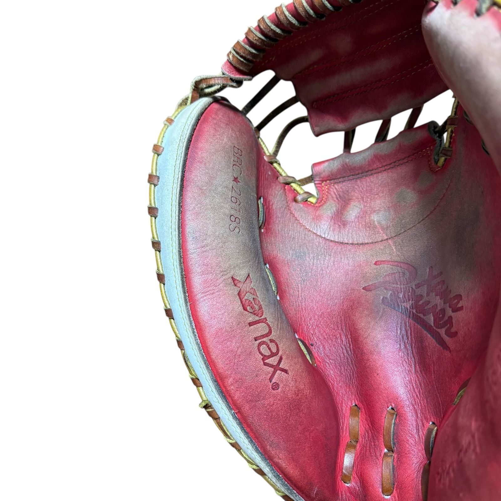 ザナックス キャッチャーミット ショップ 一般軟式 XANAX レッド