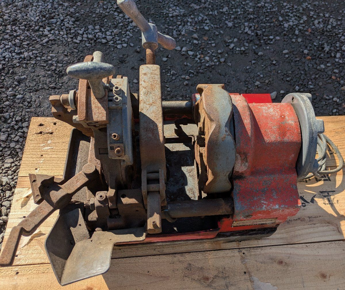  アサダ ねじきり機 Astronic 2 E 営業所止めで その他 電動工具 エア工具