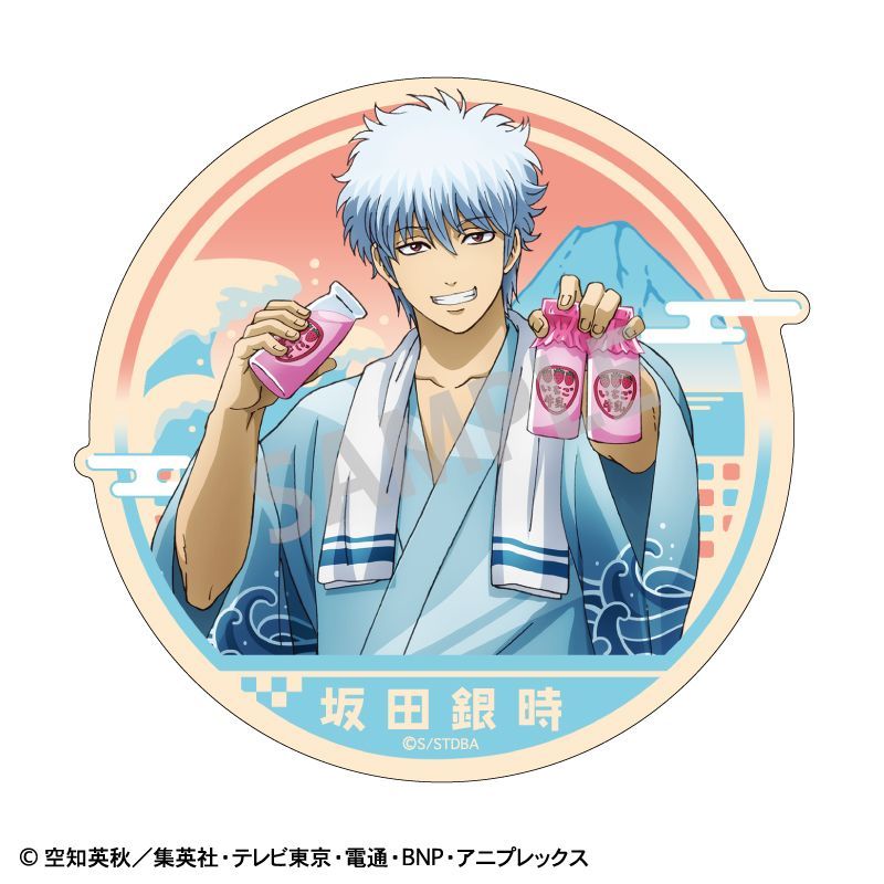 新品/公式】銀魂_ダイカットステッカー＿坂田銀時 公式グッズ colleize