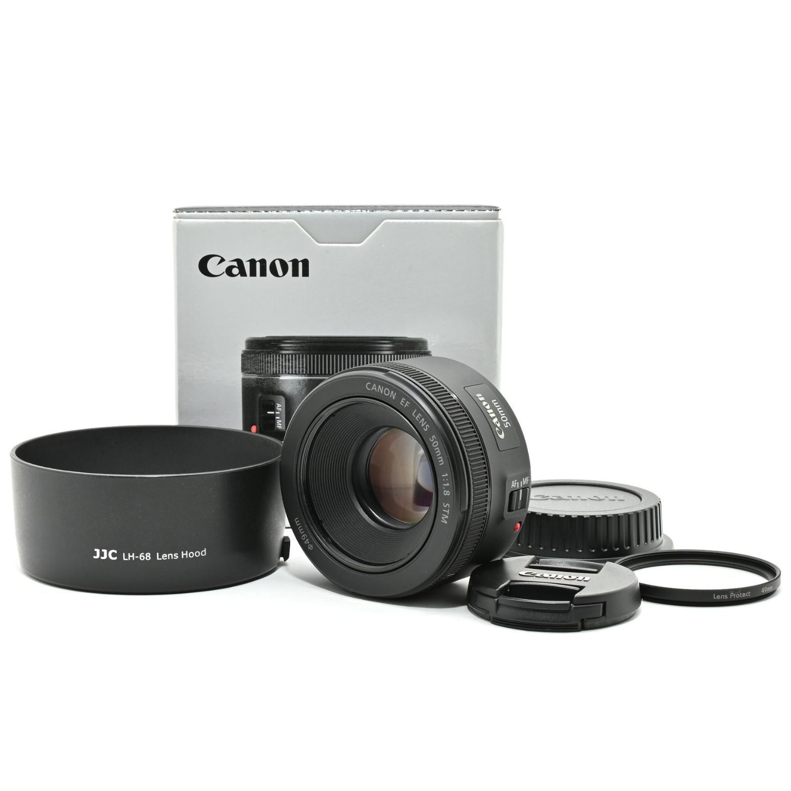 1058 Canon 単焦点レンズ EF 50 mm F 1.8 STM フルサイズ対応