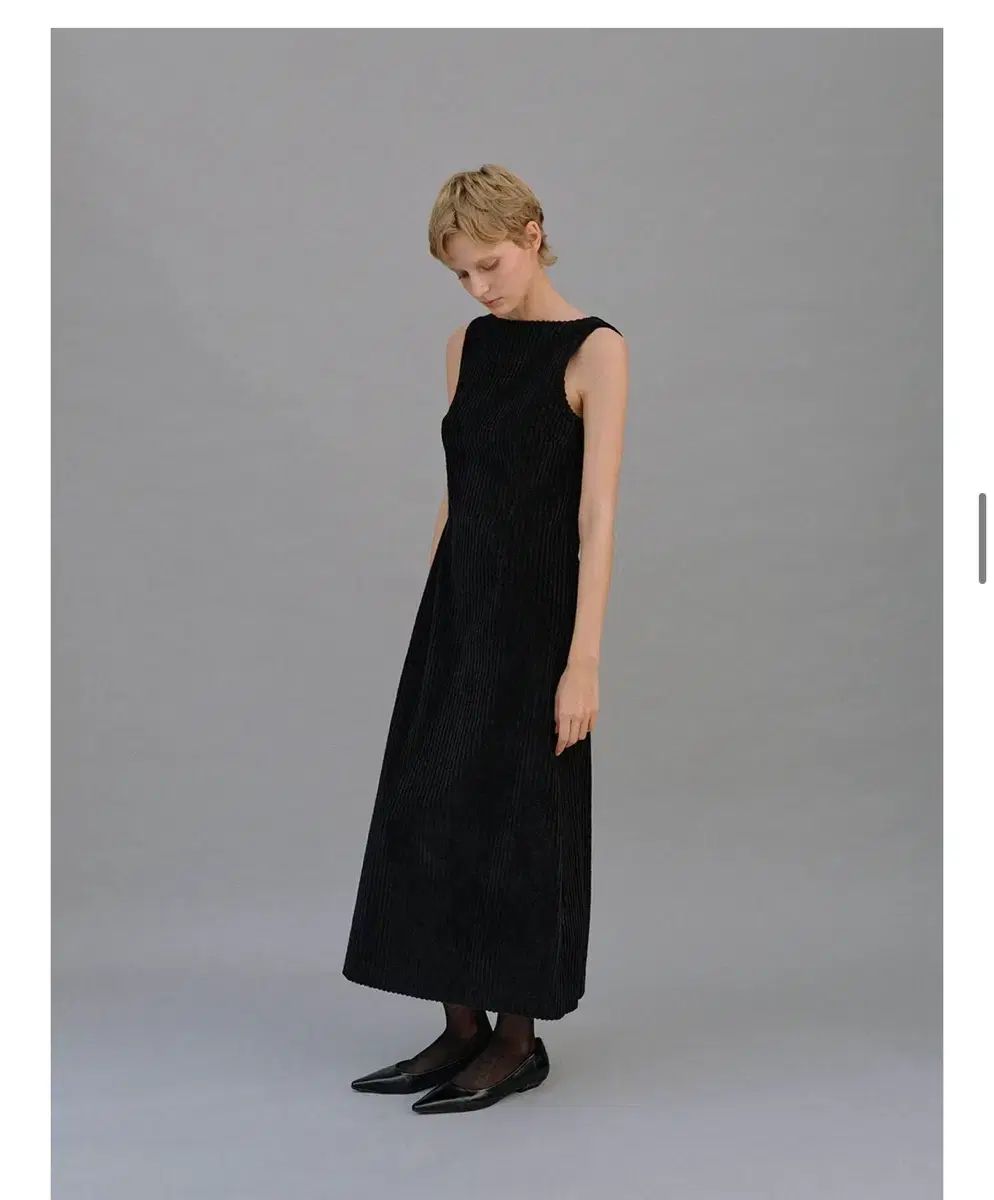 ル ぬい Chloe corduroy dress ONE PIECE