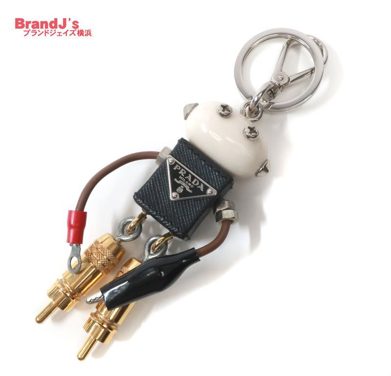 プラダ ロボット キーホルダー キーリング キーチャーム 1 TR 097 PRADA 34449