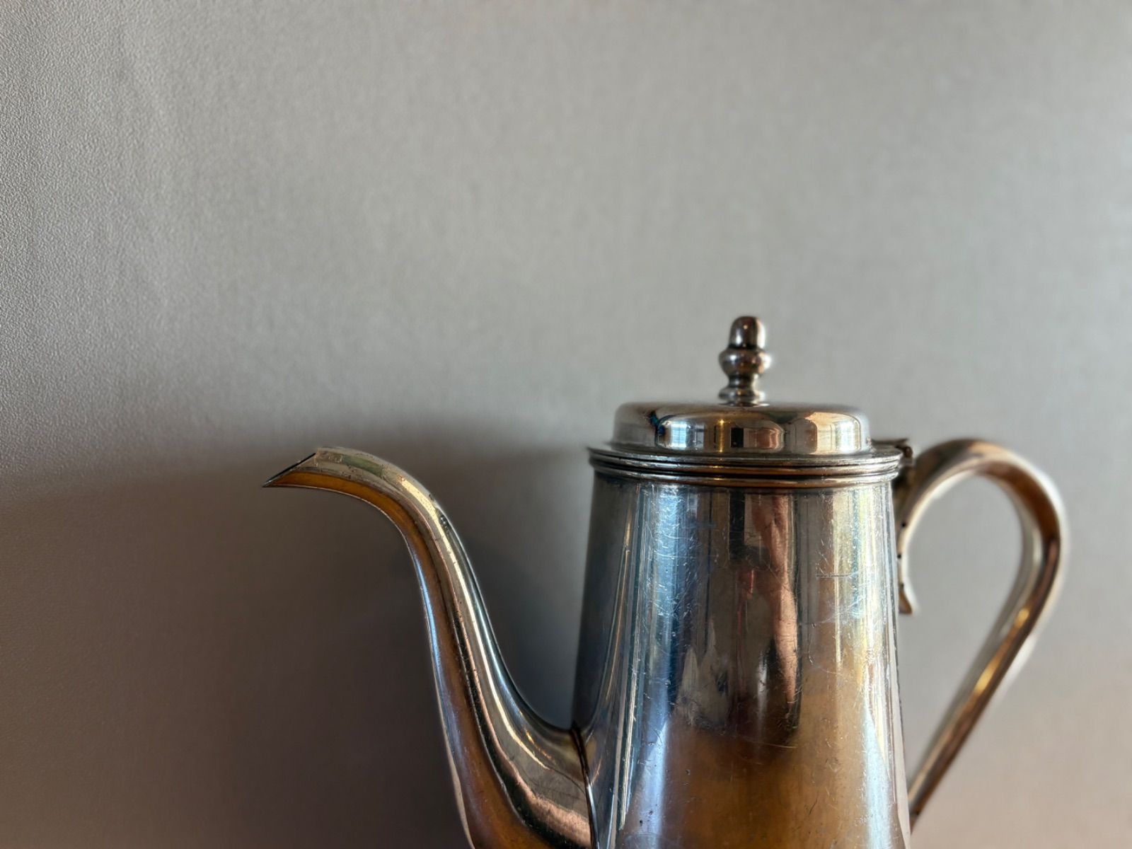 国産の古いコーヒーポット ドリップポット レトロ アンティーク