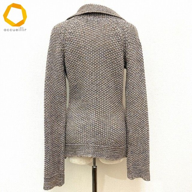 anc チヴィディーニ CIVIDINI カーディガン 42 グレージュ系 水色