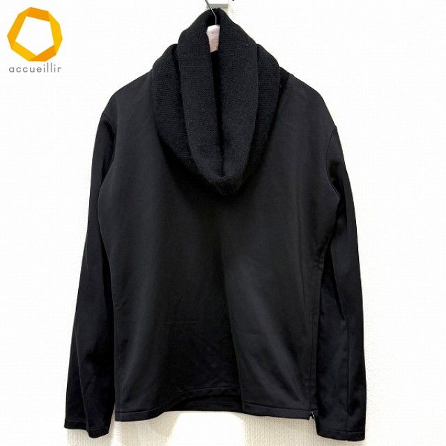 apc ヨウジヤマモト YohjiYamamoto カットソー 1 黒 オフタートル ニット 切替 異素材 アンゴラ混 レディース 860682