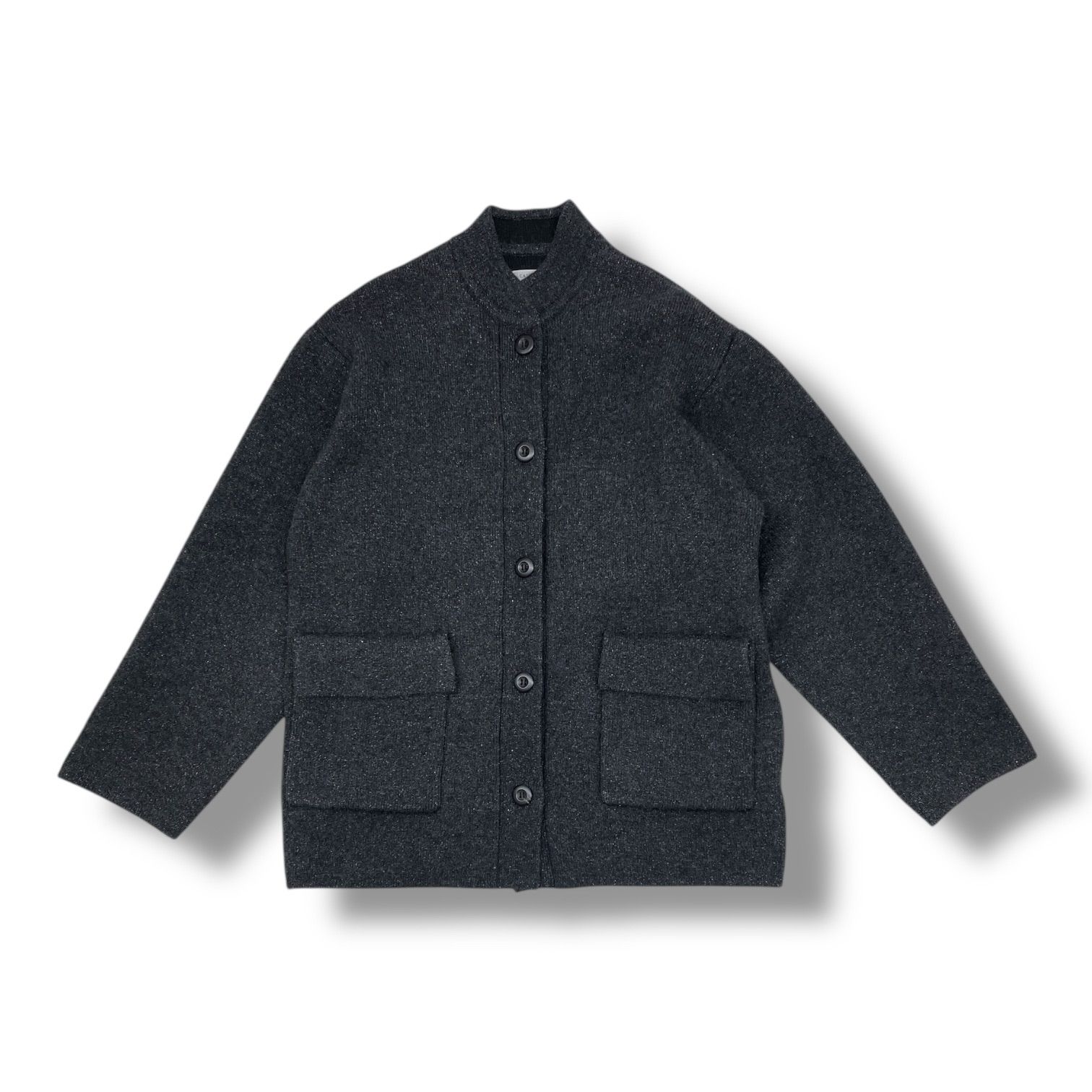 CASA FLINE カーサフライン ラクーンミックスラメカーディガン ニット