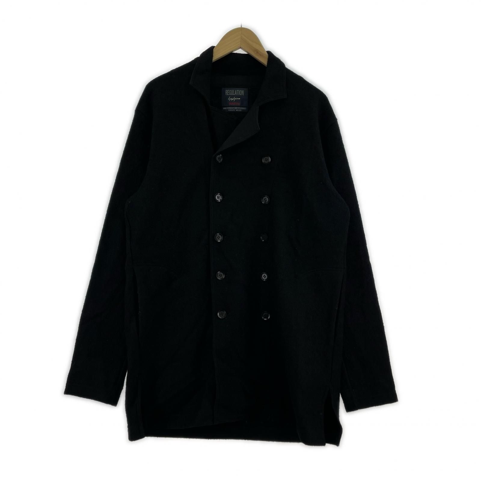 Yohji Yamamoto 22 AW ウールナイロンコート