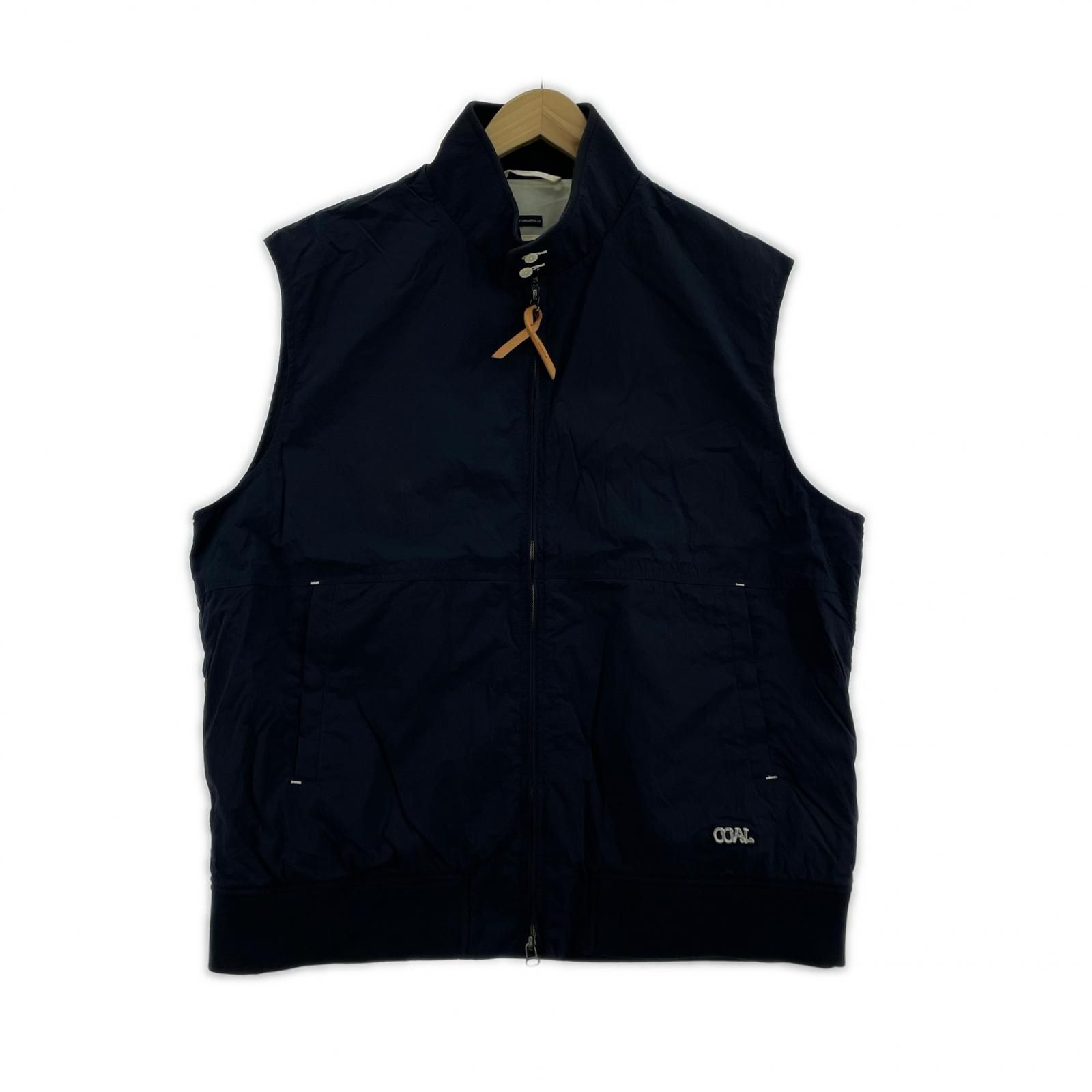 nanamica Zip Up Wind Vest ネイビー L