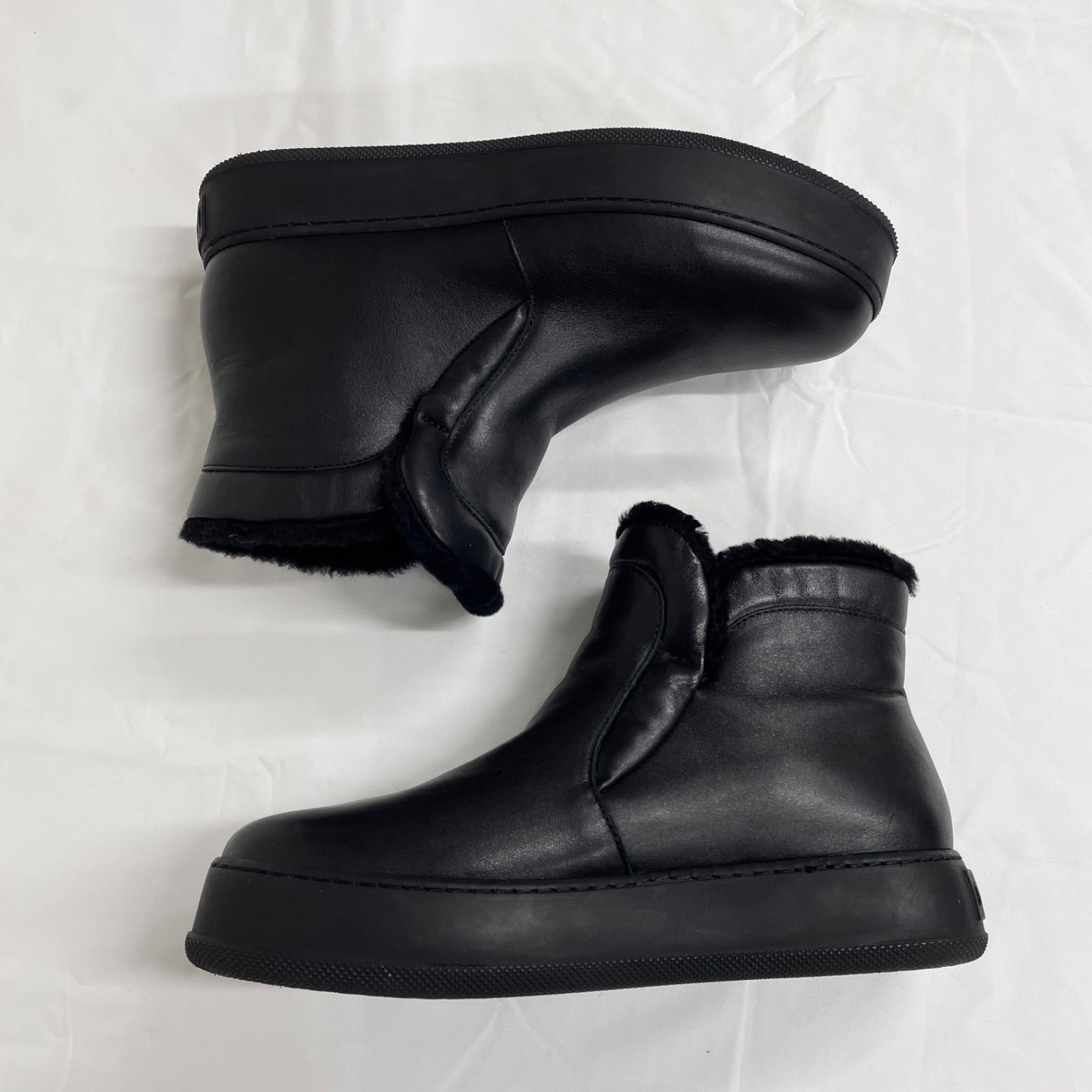 MaxMara マックスマーラ ショートブーツ スニーカー ムートン 厚底