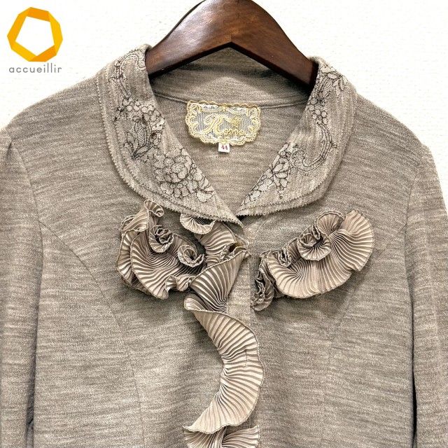 anc インポートロッサ import Rossa ジャケット 44 グレージュ系