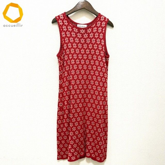 anc イヴサンローラン Yves Saint Laurent セットアップ M 赤 ピンク 