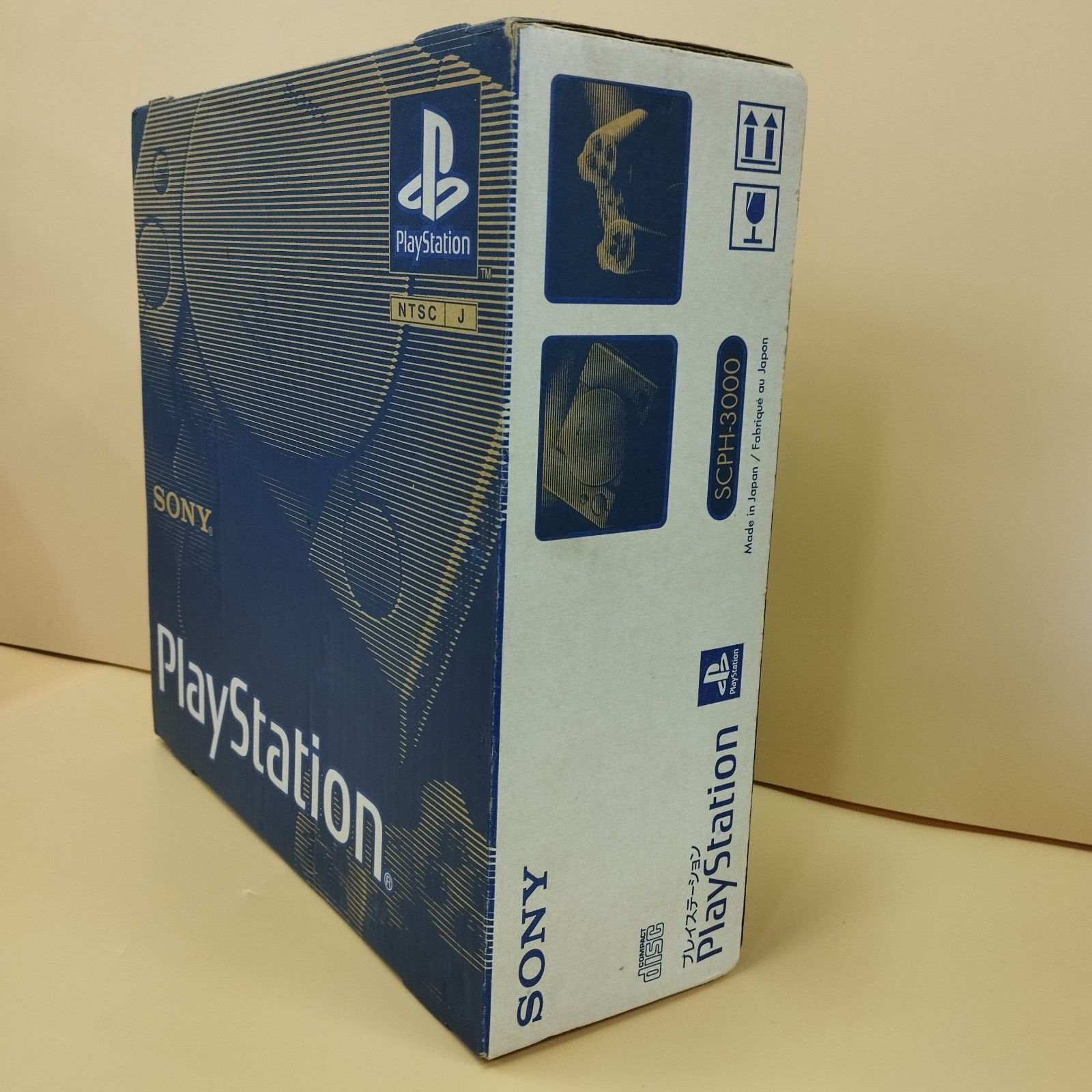 D9987】未使用 初代 PS プレイステーション 青箱 SCPH-3000