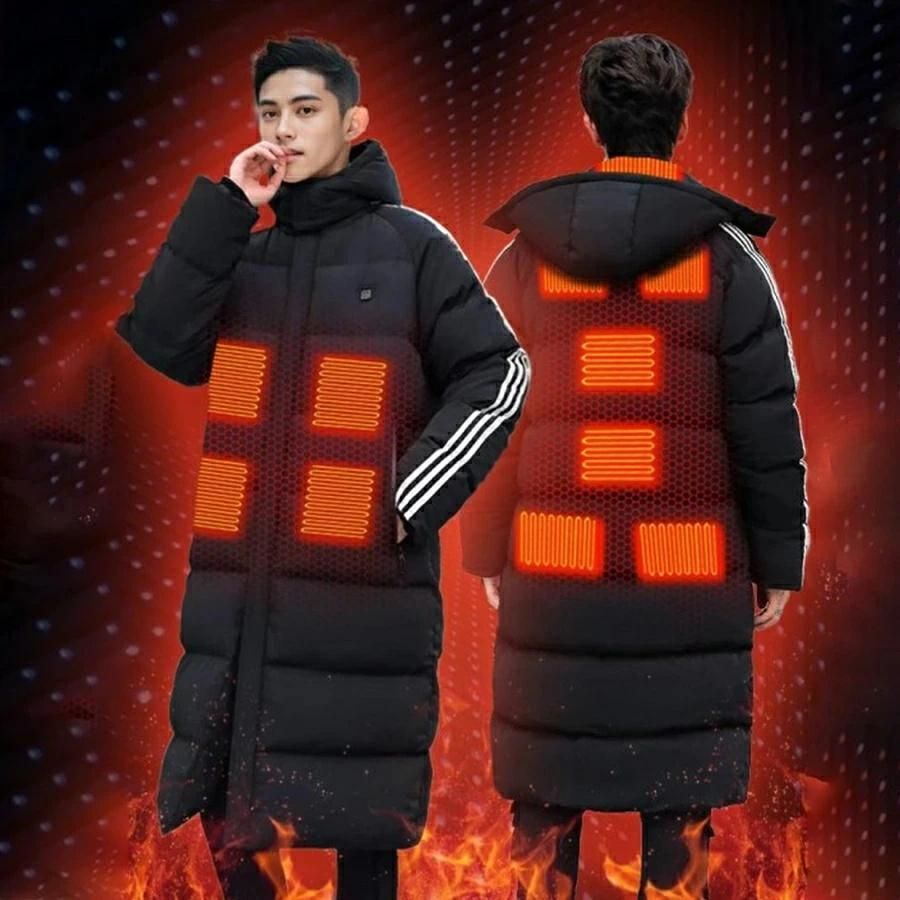 電熱ジャケット ベンチコート 電熱 メンズ 暖かい レディース 洗える