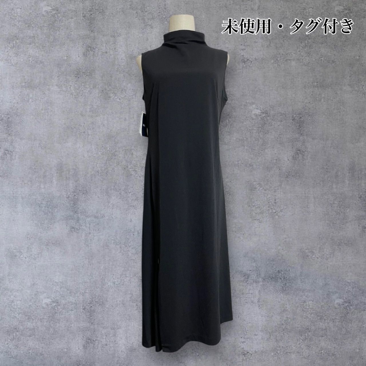 ROPE ロペ 大きいサイズ EX 3 XL相当 アシンメトリー ロングワンピース