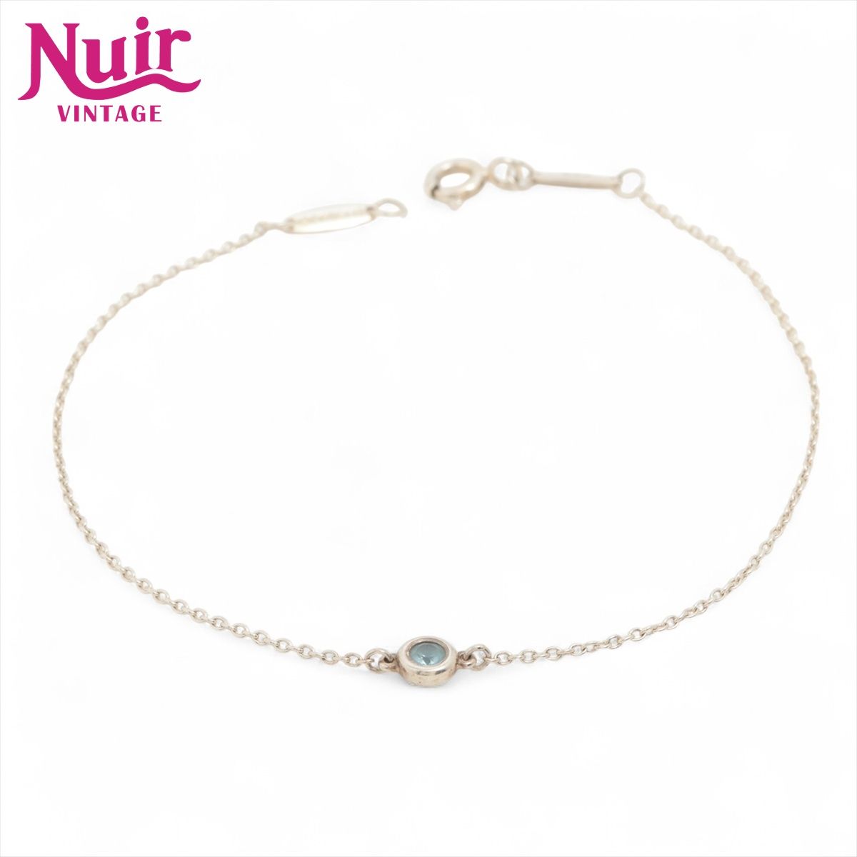 TIFFANY&Co. ティファニー ブレスレット バイザヤード アクアマリン