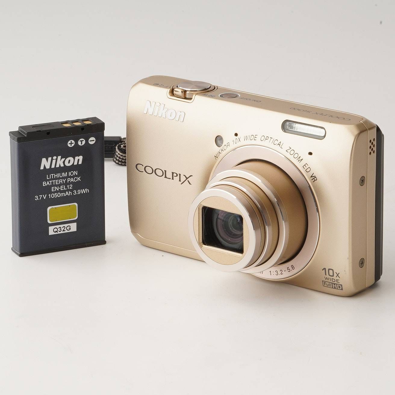 ニコン Nikon COOLPIX S6300 エレガントゴールド 10x 光学ズーム