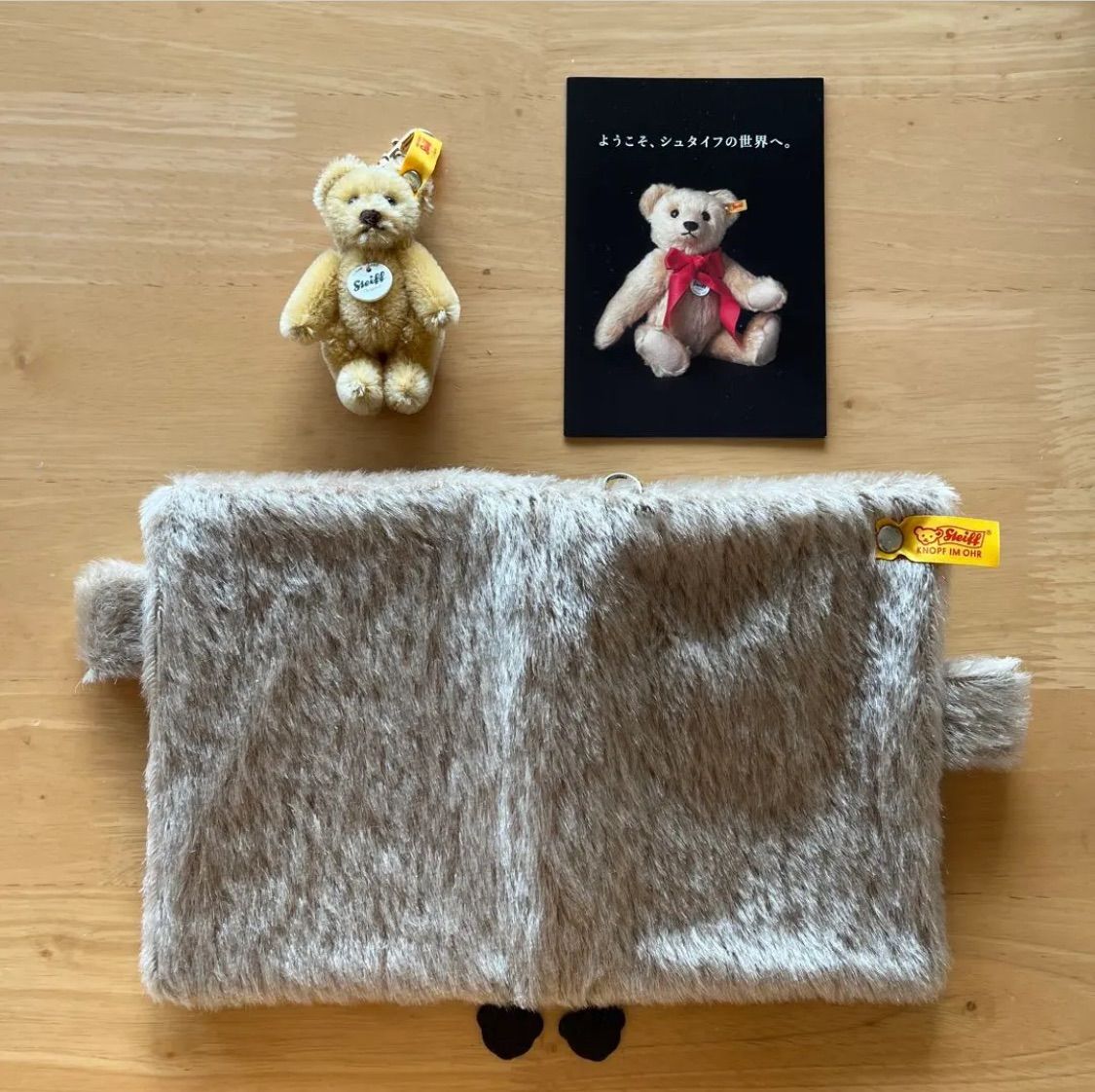 シュタイフ ほぼ日 テディベア キーリング ほぼ日 シュタイフ