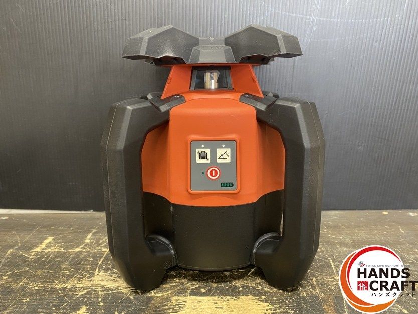  ● 開封♥品 HILTI ヒルティ PR 2-HSA 12 回転レーザーレベル バッテリー 10.8 V|2.6 Ah ×2 充電器 受光器 ケース 三脚付 光学機器 計測 検査