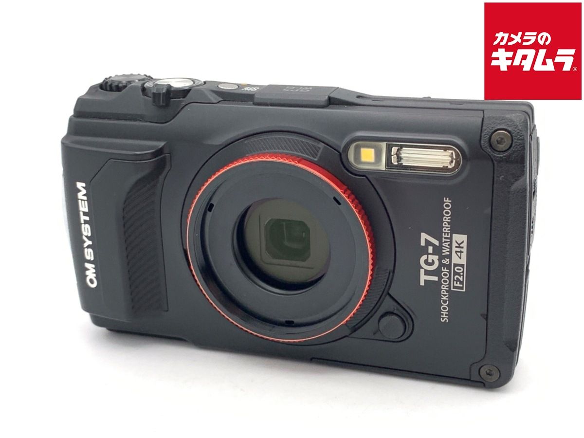 中古】 【並品】 OM SYSTEM Tough TG-7 BLK ブラック - メルカリ