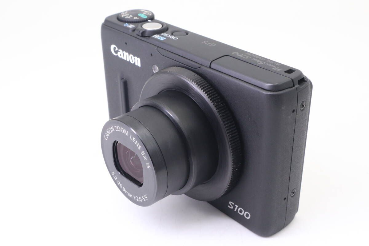 Canon PowerShot S100 キヤノン コンパクトデジタルカメラ ブラック