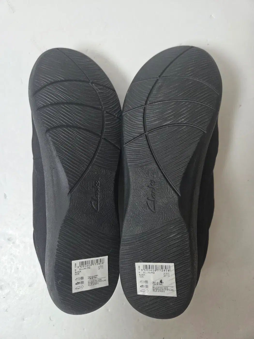 スリッポン ブラック