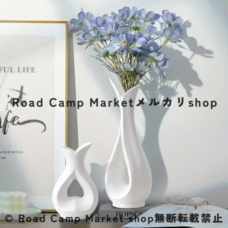 フラワーベース ハート形 ノルディック 花瓶 お洒落 エレガント