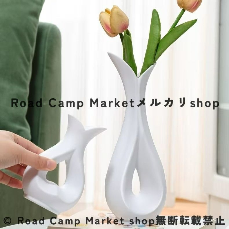 フラワーベース ハート形 ノルディック 花瓶 お洒落 エレガント